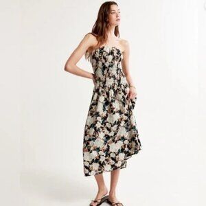 Abercrombie & Fitch Multicolor Floral Maxi Dress